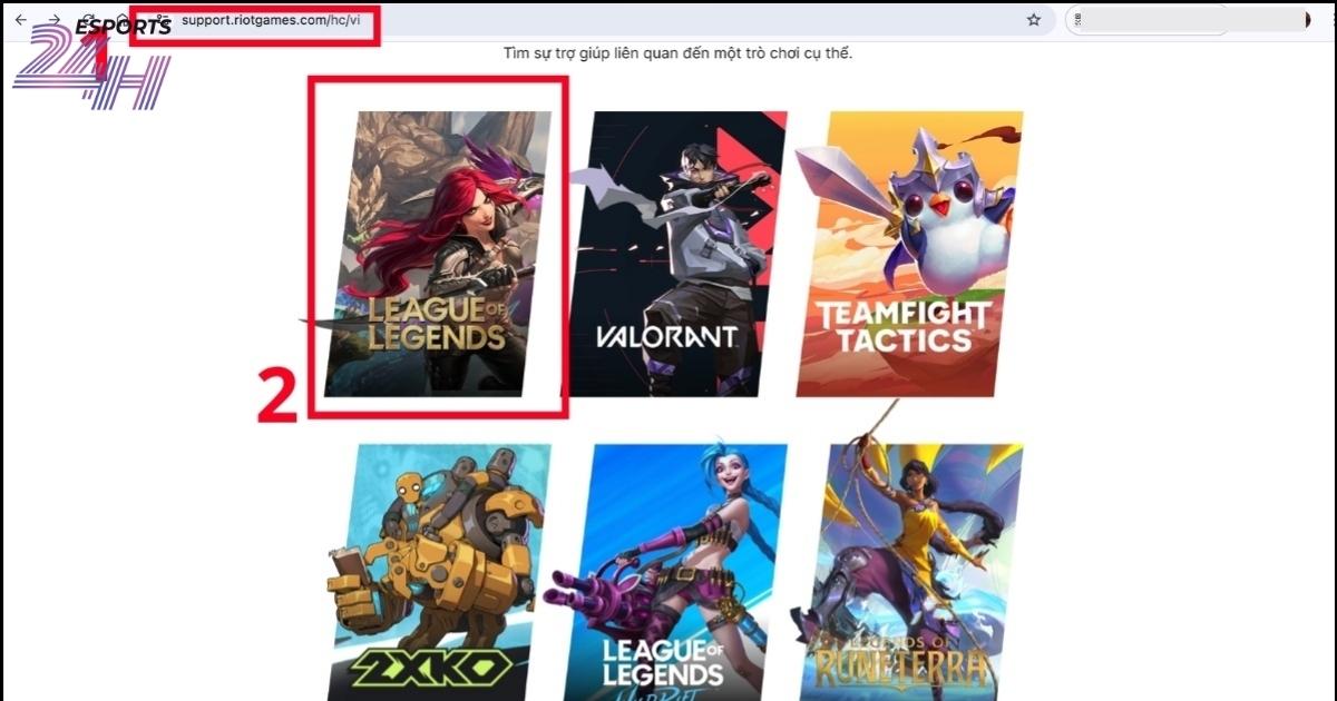 Khôi phục tài khoản Riot nhanh nhất khi mất quyền đăng nhập 13 Cách Khôi phục tài khoản Riot bị hack hoặc đổi gmail bước 1 2