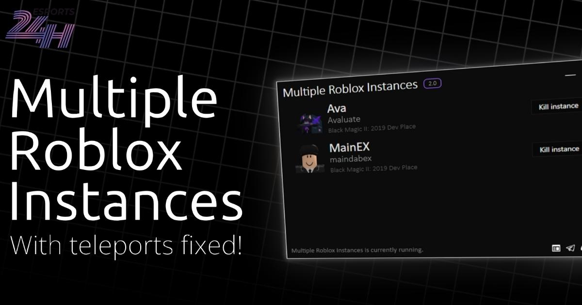Multiple Roblox: Cách mở nhiều Roblox cùng lúc trên một PC 1 Cách chạy Multiple Roblox nhanh và đơn giản nhất