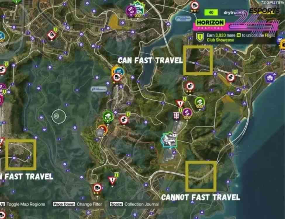Hướng Dẫn Mở Khóa Dịch Chuyển Nhanh Miễn Phí 0 Credits Trong Forza Horizon 6 1 Cách kích hoạt tính năng dịch chuyển nhanh đến mọi cung đường