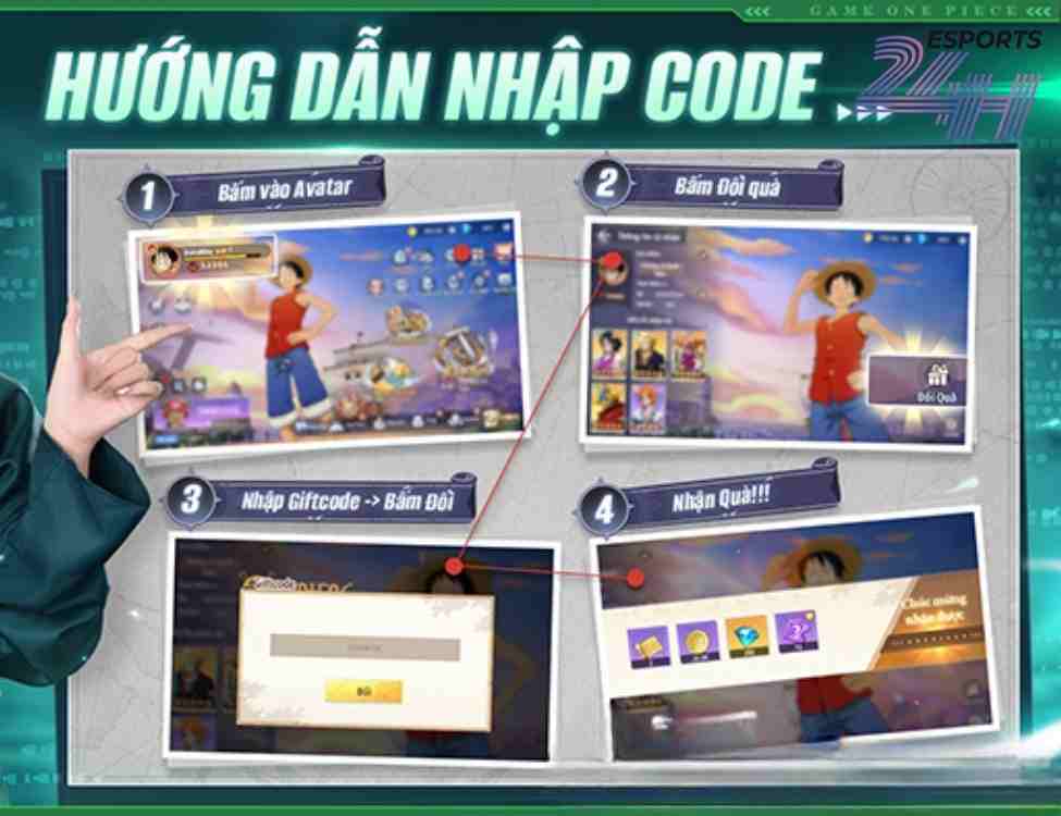 Code Siêu Hải Tặc mới nhất 2026 – Tổng hợp Giftcode còn hạn, cách nhập & Nhận quà miễn phí 9 Cách nhập code Siêu Hải Tặc chi tiết