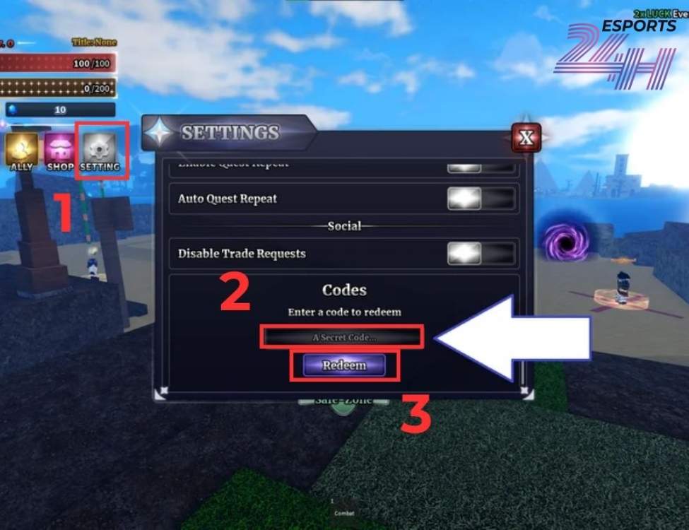 Code Sailor mới nhất 2026 còn hoạt động 5 Cách nhập code sailor Roblox đúng cách