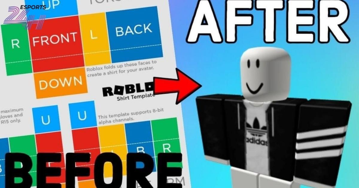 Cách tạo T-shirt Roblox đơn giản và upload thành công 9 Cách tạo T-Shirt Roblox trên điện thoại