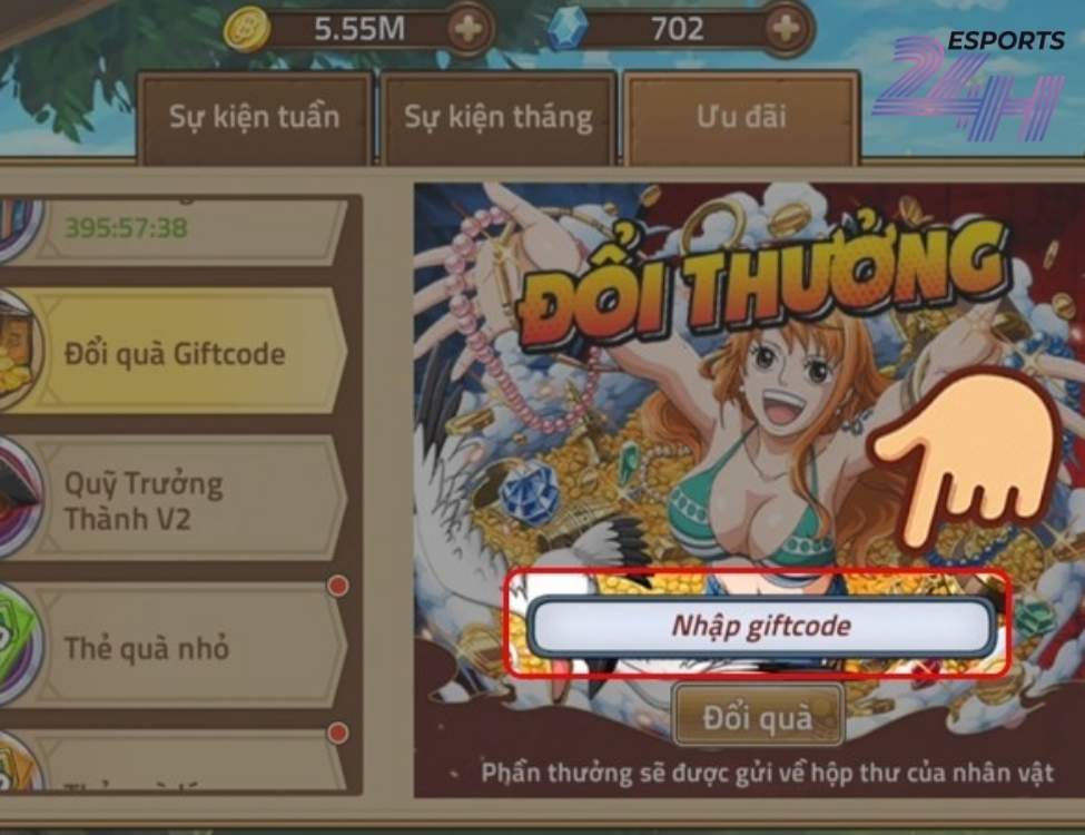 Code Siêu Hải Tặc mới nhất 2026 – Tổng hợp Giftcode còn hạn, cách nhập & Nhận quà miễn phí 6 Code Siêu Hải Tặc Đại chiến