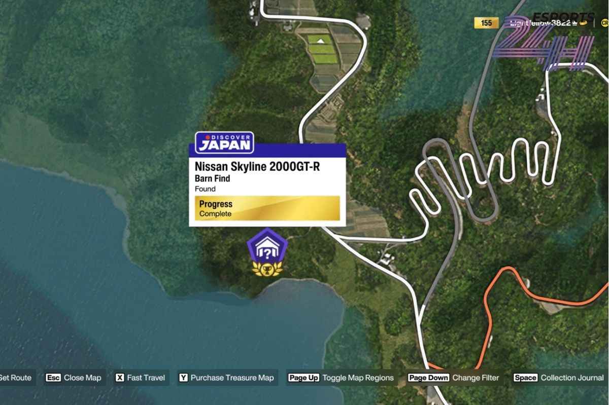 Cách Tìm Xe Nhà Kho Barn Finds Trong Forza Horizon 6: Hướng Dẫn Săn Tìm Và Phục Chế Những Huyền Thoại Cổ Điển 24 Địa điểm thấy Nissan Skyline 2000GT-R