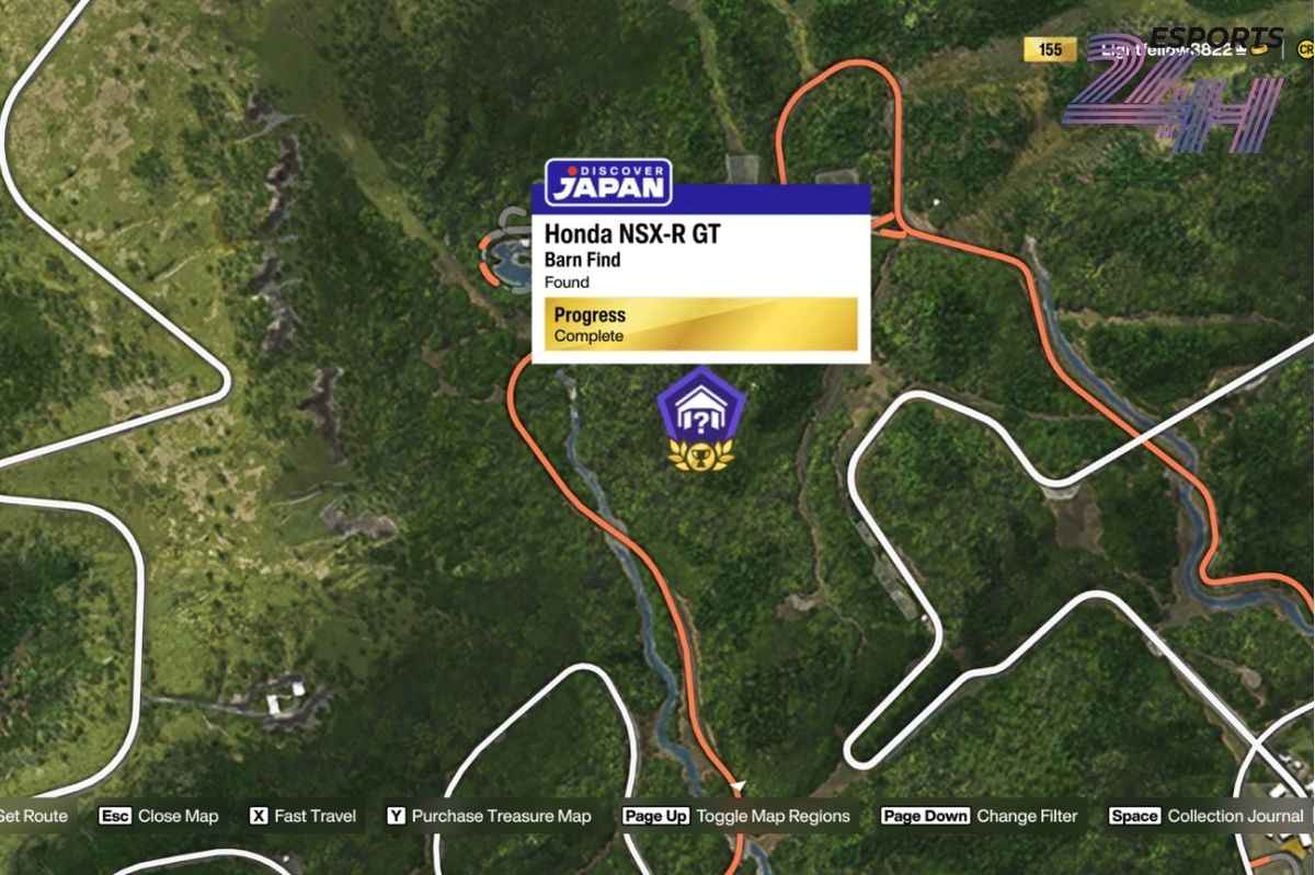 Cách Tìm Xe Nhà Kho Barn Finds Trong Forza Horizon 6: Hướng Dẫn Săn Tìm Và Phục Chế Những Huyền Thoại Cổ Điển 4 Địa điểm tìm thấy Honda NSX-R GT