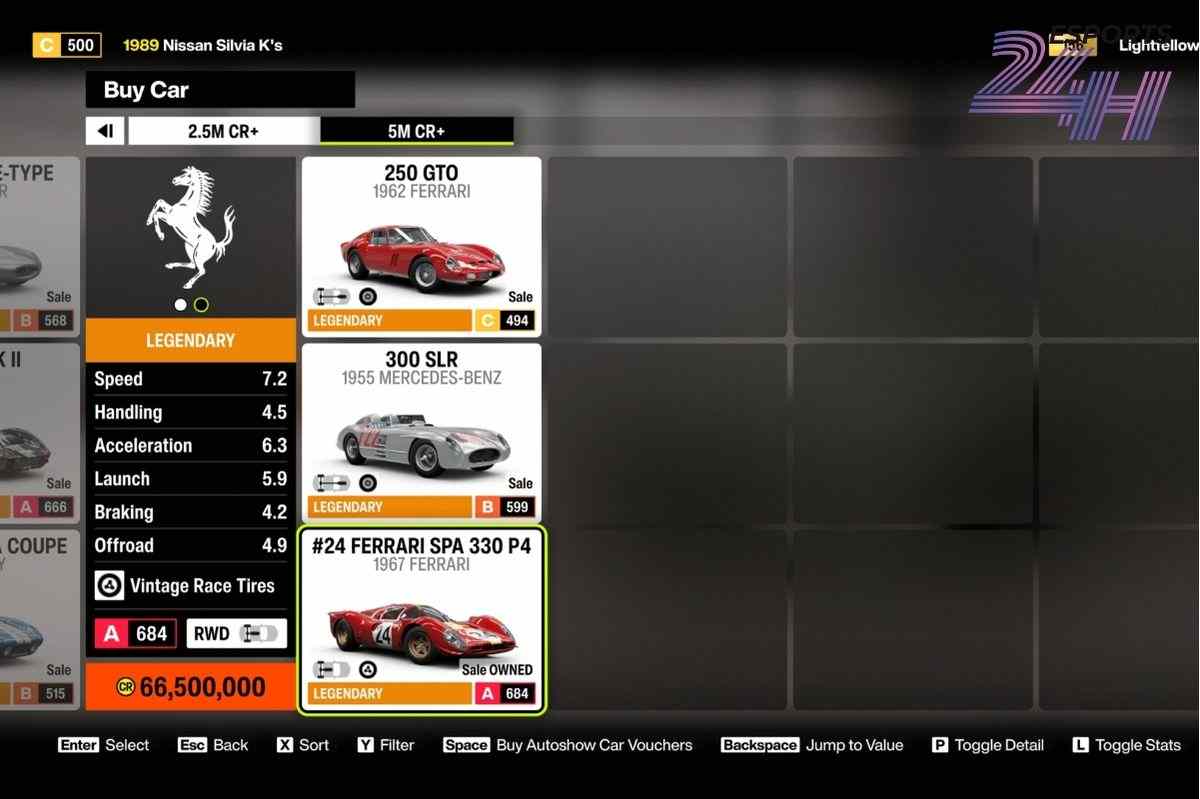 Đổi Ferrari số 24 Ferrari Spa 330 P4