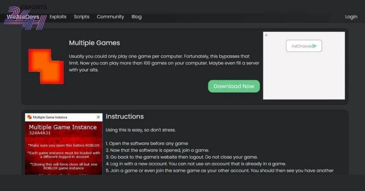 Multiple Roblox: Cách mở nhiều Roblox cùng lúc trên một PC 8 FAQ về Multiple Roblox
