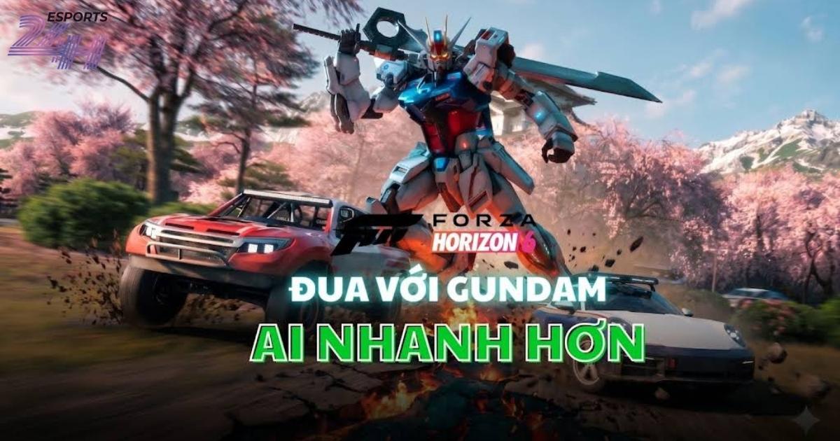 Forza Horizon 6 Gundam: Vị Trí Và Cách Mở Khóa Cuộc Đua Mech Khổng Lồ 3 Hướng dẫn cách tham gia cuộc đua biểu diễn Forza Horizon 6 Gundam