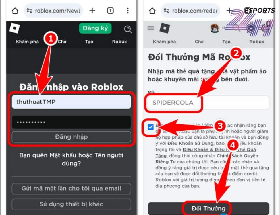 Code Roblox mới nhất 2026 còn hạn, nhập code nhận quà miễn phí 3 Nhập code Roblox ở đâu