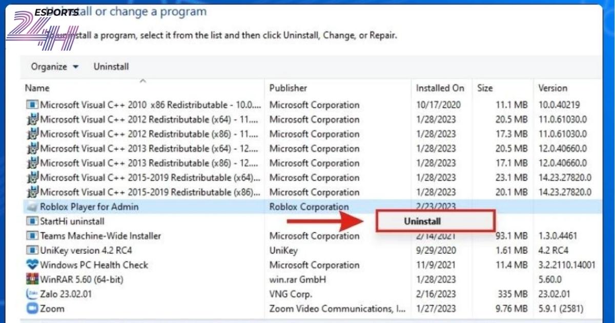 Cách sửa lỗi không vào được Roblox trên PC nhanh và hiệu quả 6 Sửa lỗi Roblox không vào được trên Windows 10 và Windows 11