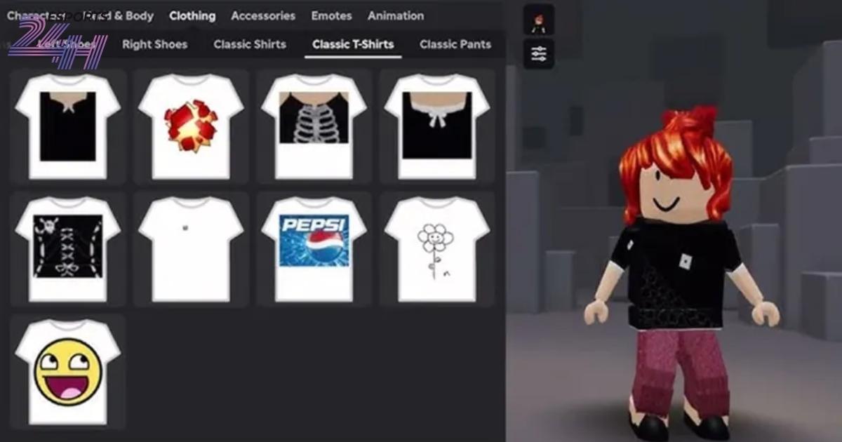 Cách tạo T-shirt Roblox đơn giản và upload thành công 1 T-Shirt Roblox là gì