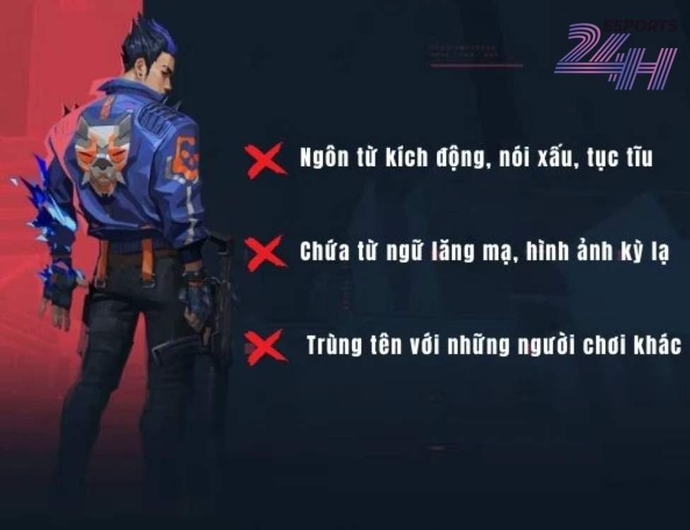 Đổi tên Valorant 2026: Hướng dẫn chi tiết từng bước đơn giản nhất 3 Tên và tagline phải đáp ứng tiêu chuẩn cộng đồng Riot