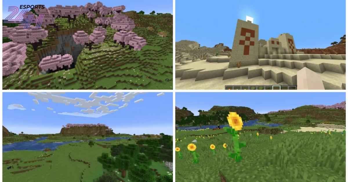 Tổng hợp mã Minecraft: Lệnh cheat code, seed map cơ bản đến nâng cao mới nhất 9 Top mã Seed sinh tồn đẹp đáng trải nghiệm