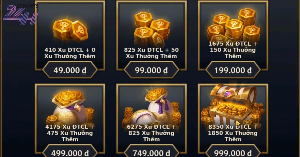 Cách nạp đấu trường chân lý nhanh, an toàn trên Mobile & PC 1 Trang nạp chính thức của TFT Riot