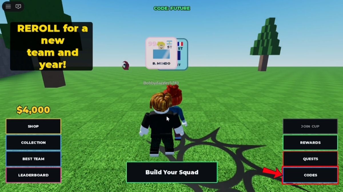 Code Build A Soccer Squad mới nhất 2026: Nhận Rerolls, Refreshes miễn phí 2 b2 nhan code build a soccer squad
