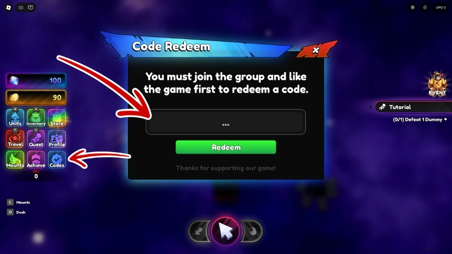 Code Anime Dice Roblox mới nhất 09/2026, cách nhập nhận quà 2 Các lý do code Anime Dice báo lỗi