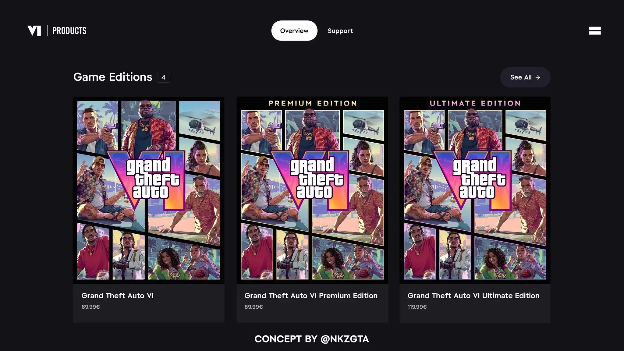 GTA 6 bao nhiêu tiền? So sánh các phiên bản và mức giá mới nhất 3 cac phien ban gta 6