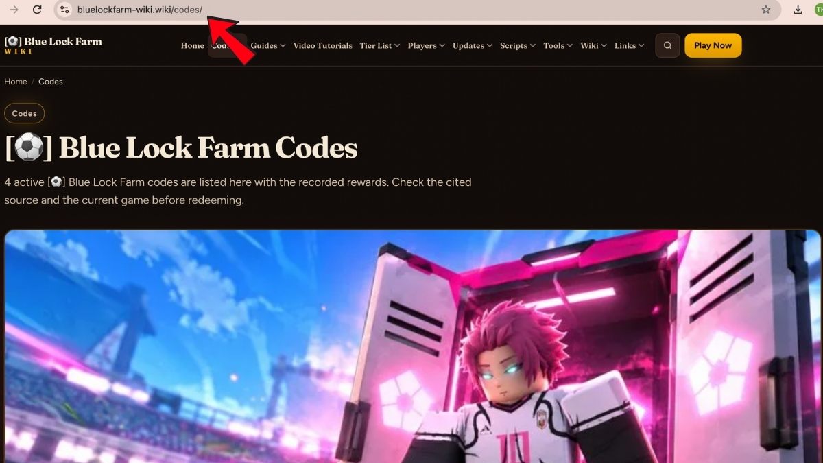 Code Blue Lock Farm tháng 10/2026: Tổng hợp mã quà tặng và cách đổi thưởng 6 code blue lock farm b1