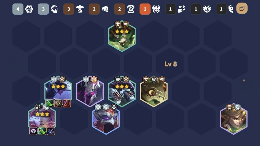ĐTCL 18.3b: Yunara Gai Đen reroll, bài đấu biến Yunara thành solo carry 1 Đội hình Yunara Đao phủ kẹp với ấn Gai Đen
