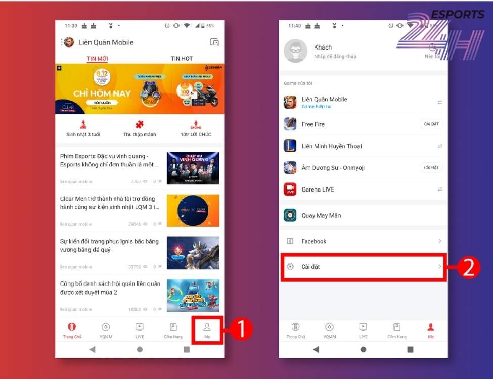 Hướng dẫn cách đổi mật khẩu Liên Quân Mobile 2026 đổi mật khẩu liên quân mobile
