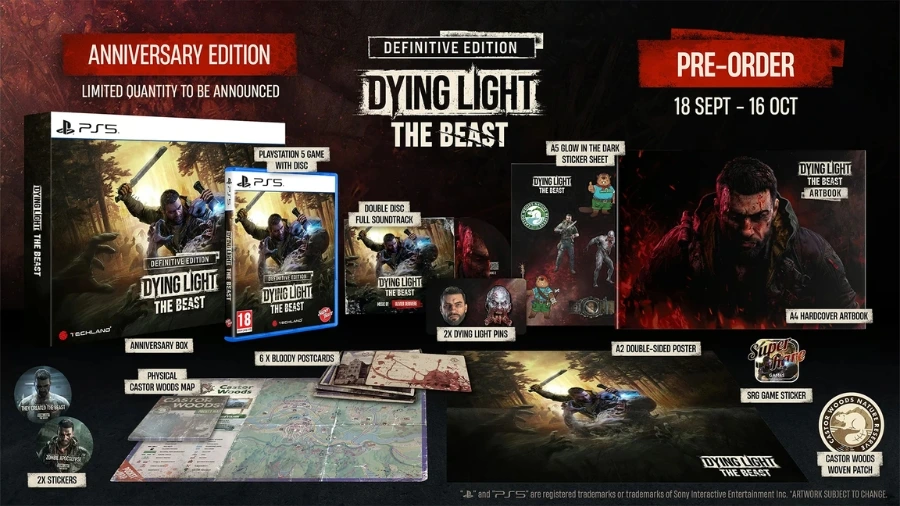 Hoạt động trong 3 tuần sự kiện kỷ niệm của Dying Light: The Beast