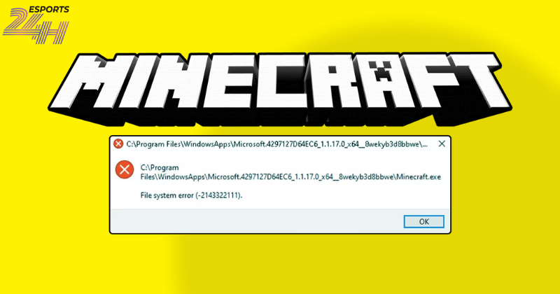 Hướng dẫn cách tải Minecraft PC nhanh và thành công trên máy tính 4 Những lỗi thường gặp khi tải và cài Minecraft PC