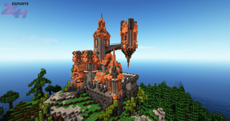 Top 7 lâu đài minecraft đẹp nhất: Quy trình xây lâu đài trong minecraft 5 Mẹo giúp lâu đài trong Minecraft đẹp hơn