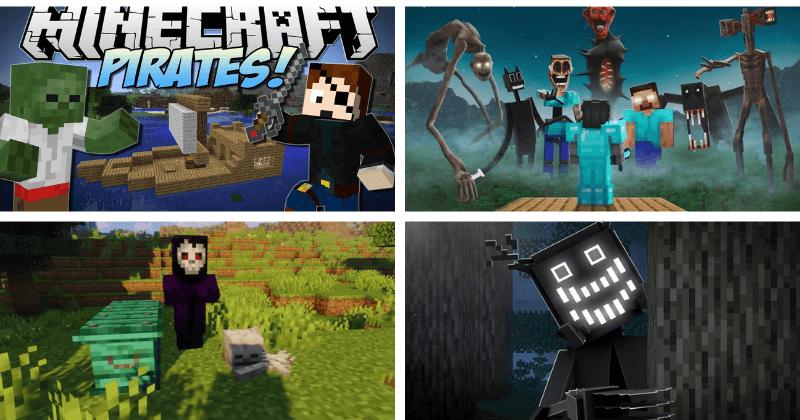 Tổng hợp danh sách top 15 bản mod Minecraft kinh dị ám ảnh nhất năm 2026 Mod Minecraft kinh dị