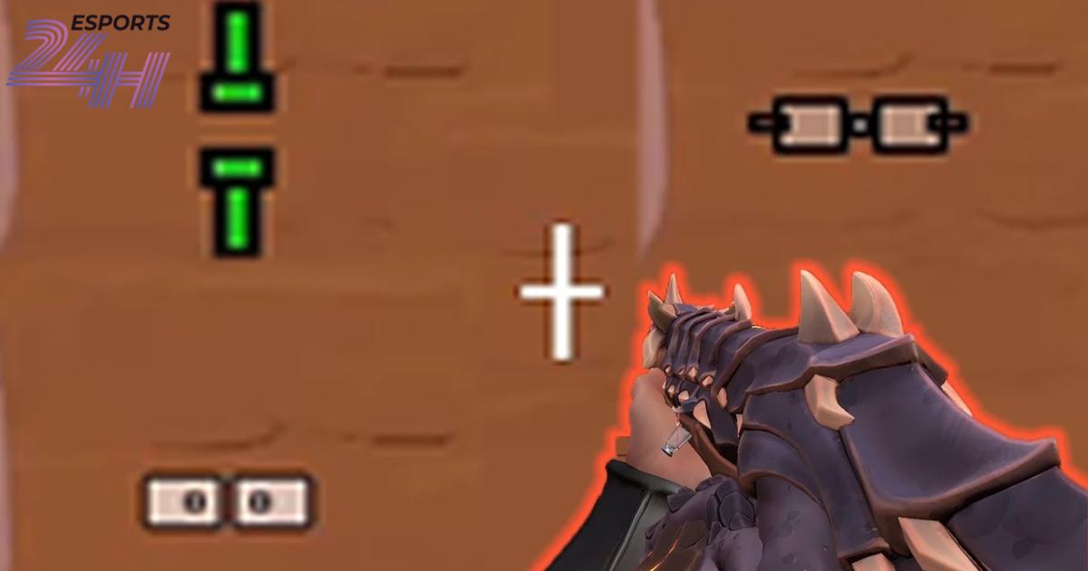Tâm Valorant độc lạ nhất 2026: Crosshair kỳ lạ, even và troll độc lạ 13 Tâm ngắm valorant hình tạ gym