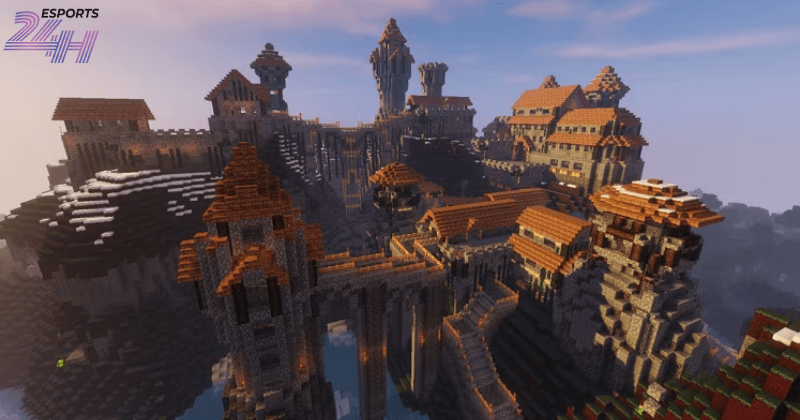 Top 7 lâu đài minecraft đẹp nhất: Quy trình xây lâu đài trong minecraft 1 Xác định loại lâu đài Minecraft muốn xây